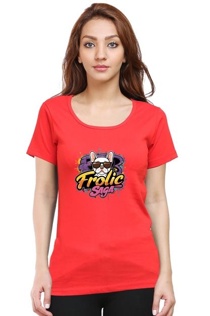 Women's Frolic Saga Regular Fit Tee