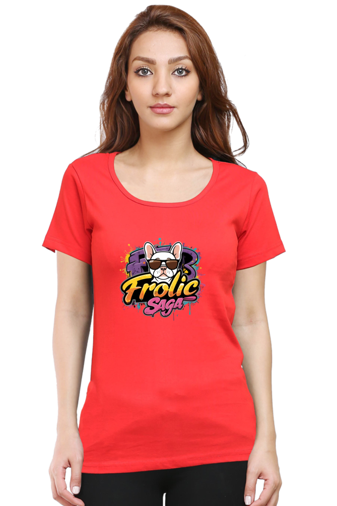 Women's Frolic Saga Regular Fit Tee