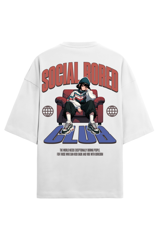 Socially Bored Oversized Tee