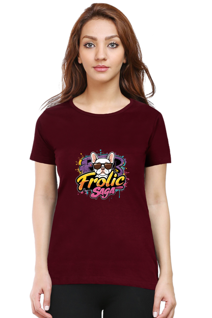 Women's Frolic Saga Regular Fit Tee