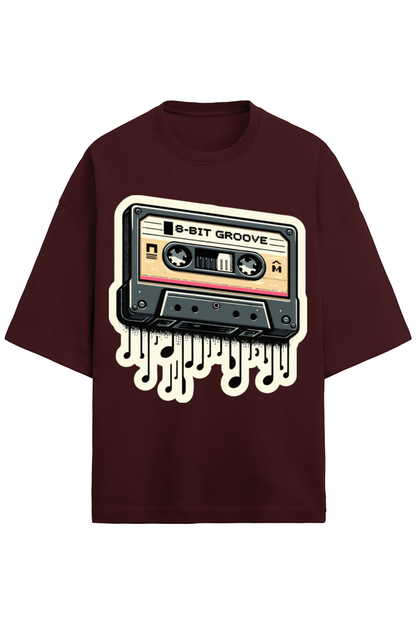 8Bit Groove Unisex oversized Tee