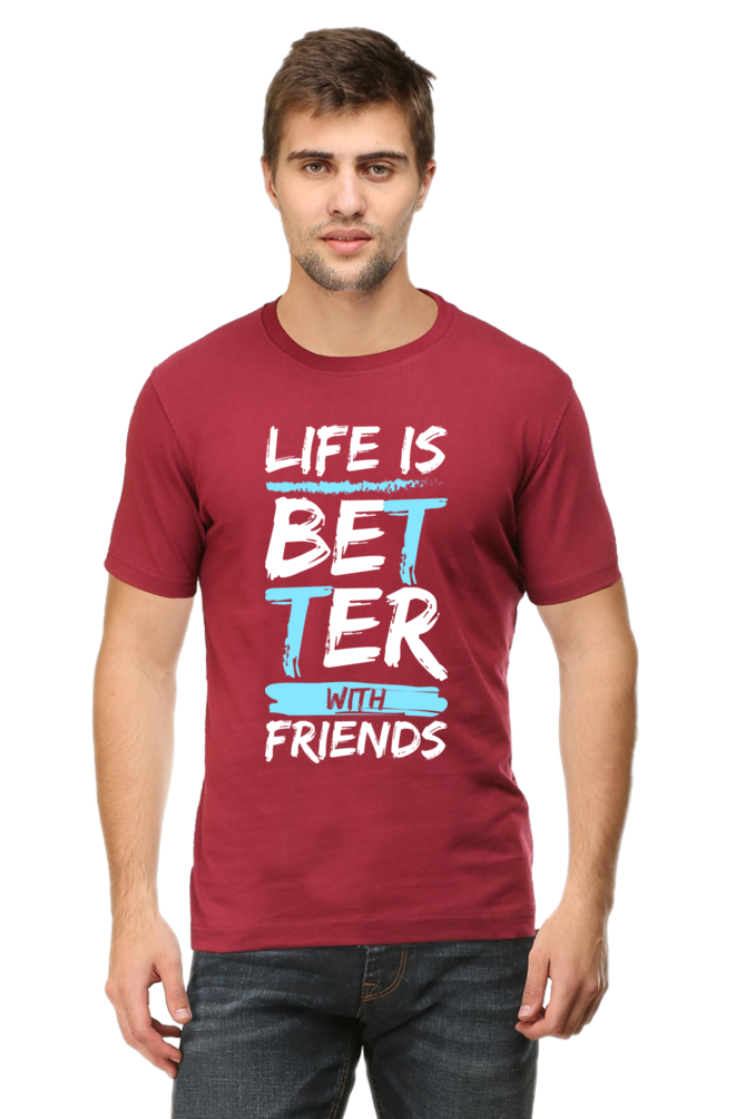 Life Is Better with Friends Unisex Tee