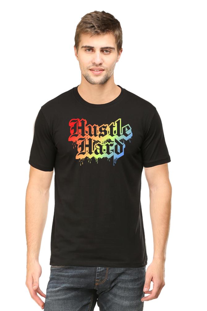 Hustle Hard Drip Regular Fit Tee