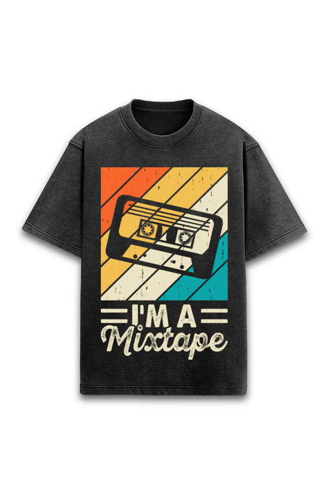 Mixtape Acidwashed Unisex Tee