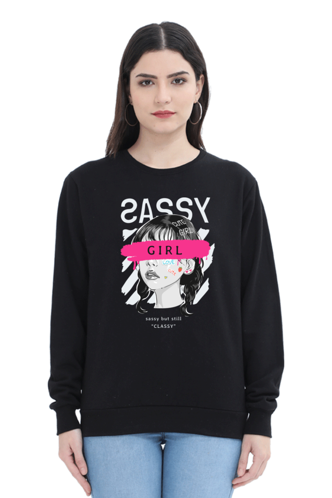 "Sassy Girl" Women's Sweatshirt