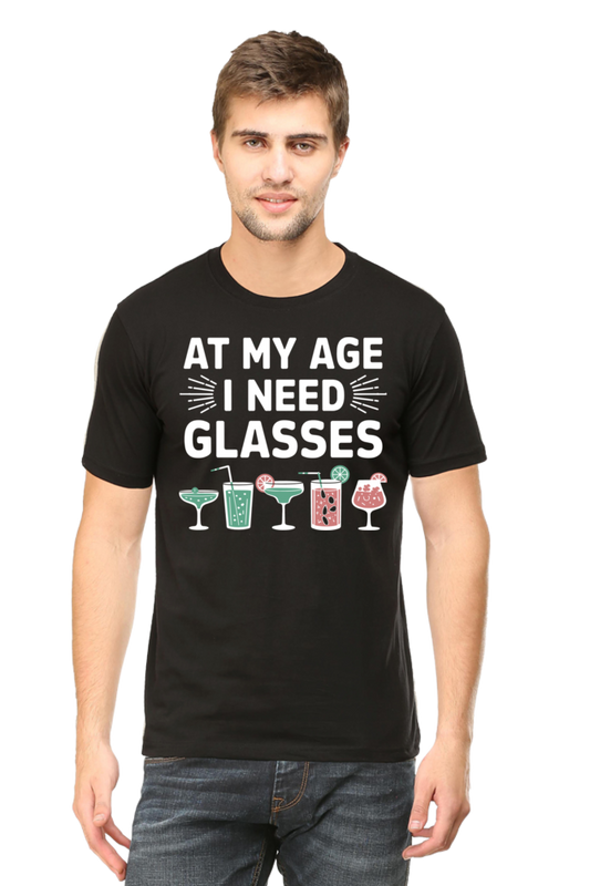 At My Age, I Need Glasses Unisex Tee