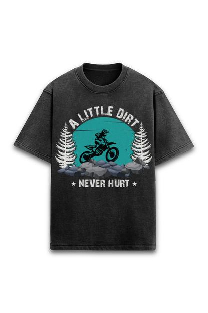 Acid Wash Dirt Bike Tee