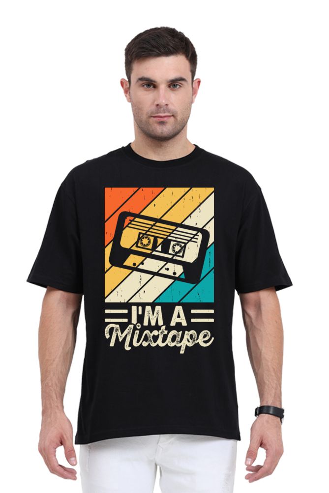 Mixtape Unisex Oversized Tee