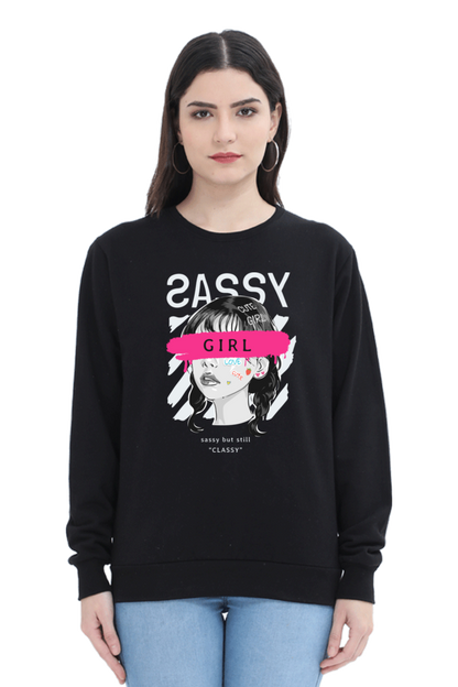 "Sassy Girl" Women's Sweatshirt