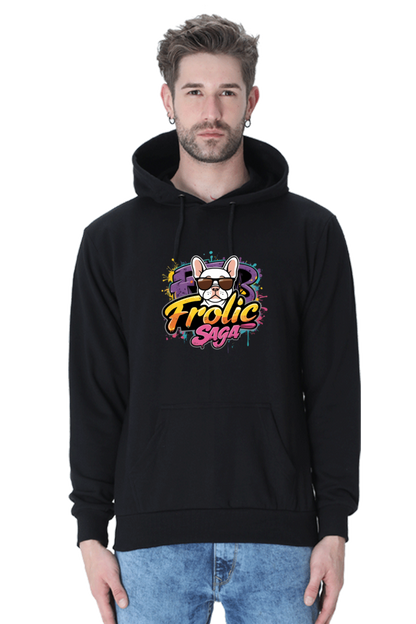 Frolic Saga Unisex Hooded Sweatshirt