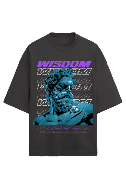 "Wisdom" Unisex Oversized Graphic Tee