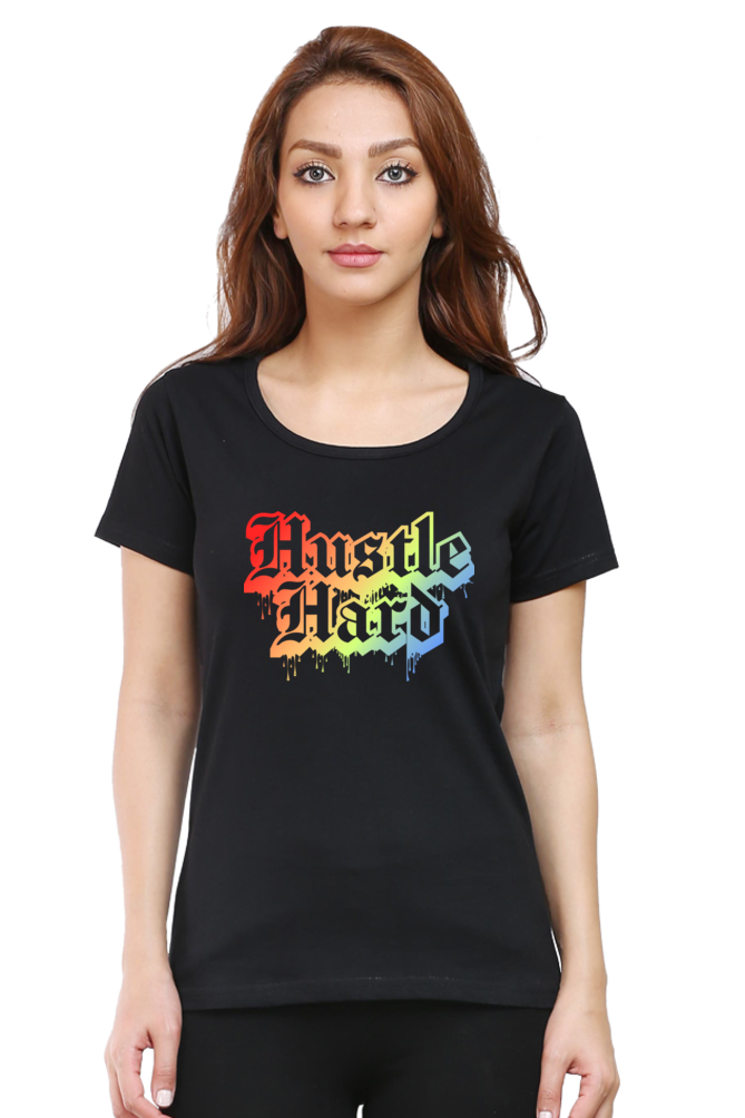 Hustle Hard Drip Women's Tee