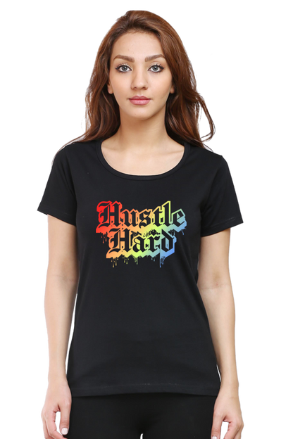 Hustle Hard Drip Women's Tee