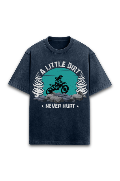 Acid Wash Dirt Bike Tee