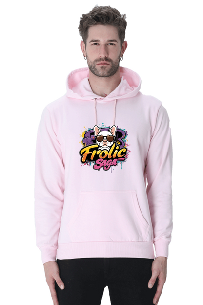 Frolic Saga Unisex Hooded Sweatshirt