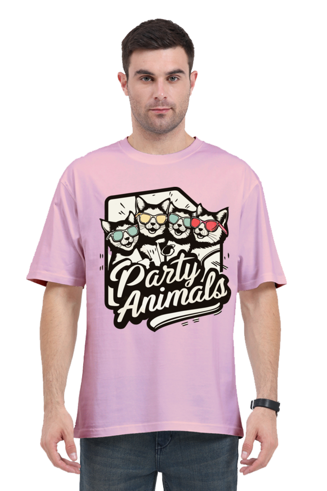 Party Animals Oversized Unisex Tee