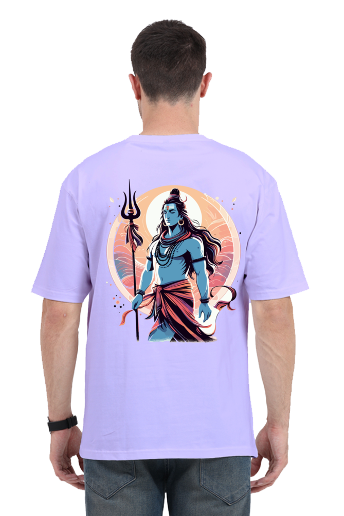 Divine Vibes Shiva Oversized Tee