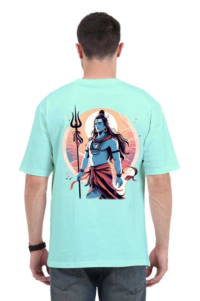 Divine Vibes Shiva Oversized Tee