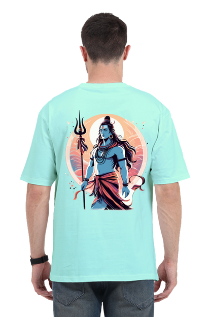 Divine Vibes Shiva Oversized Tee