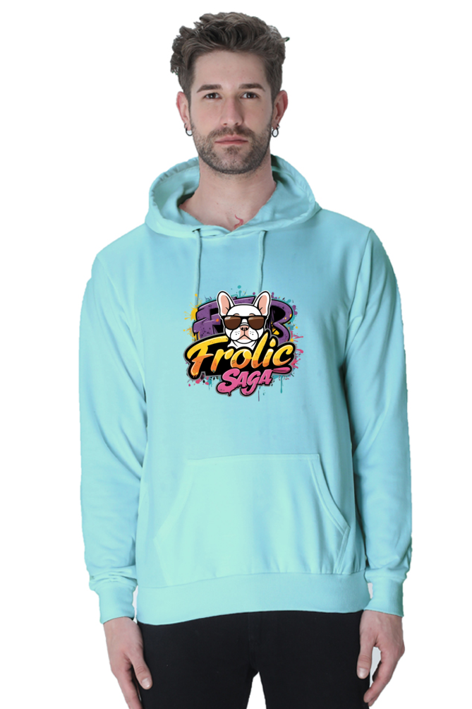 Frolic Saga Unisex Hooded Sweatshirt