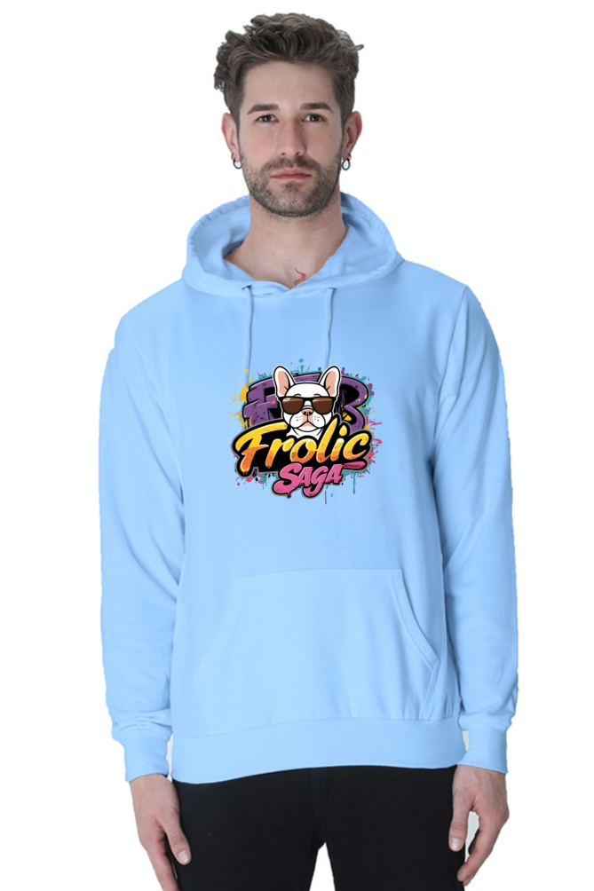 Frolic Saga Unisex Hooded Sweatshirt