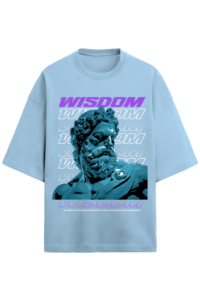 "Wisdom" Unisex Oversized Graphic Tee