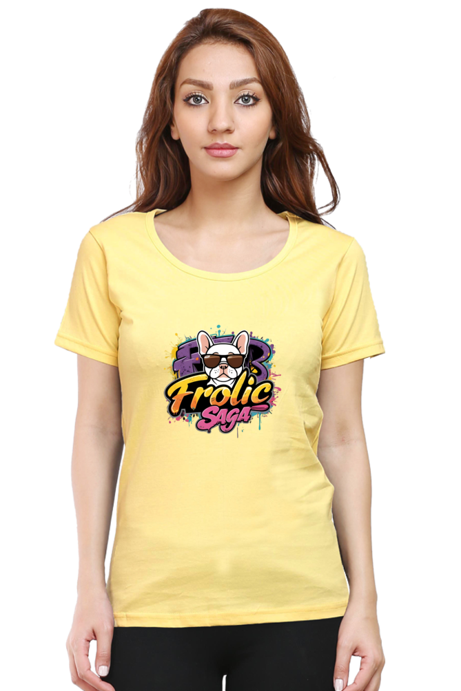 Women's Frolic Saga Regular Fit Tee