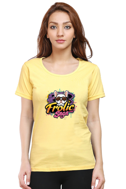 Women's Frolic Saga Regular Fit Tee