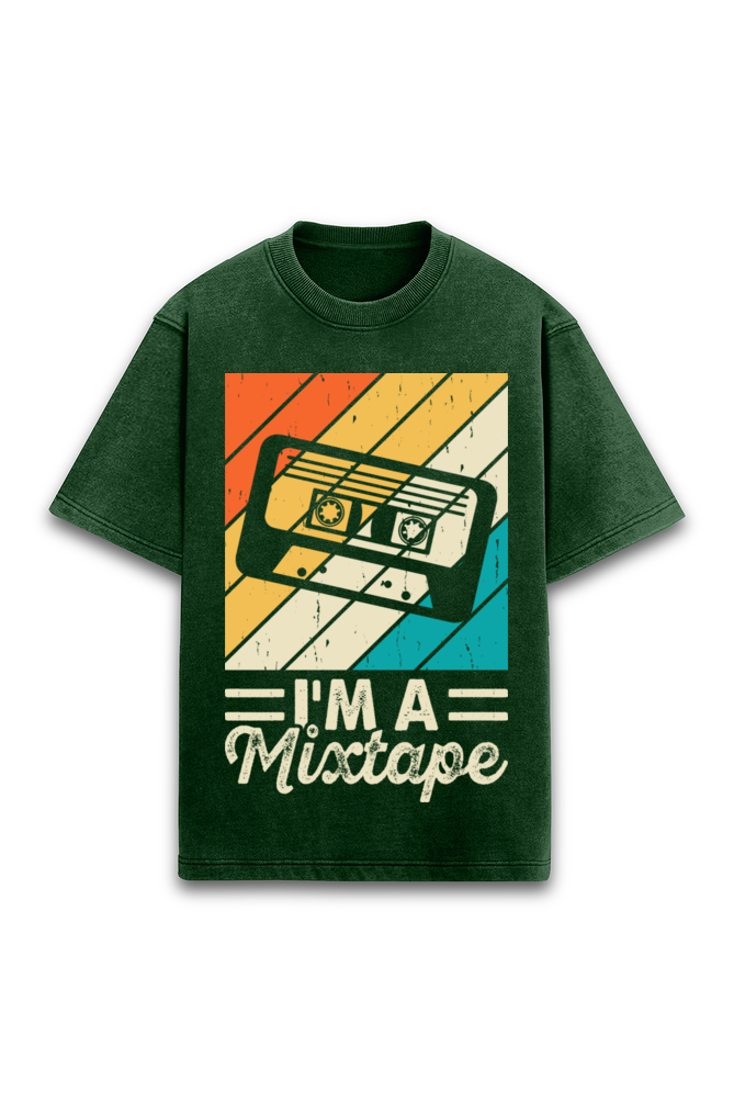 Mixtape Acidwashed Unisex Tee